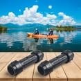 thumbnail image 3 of Mosiee 2Pcs/Set Plastic Paddle Connector Tube For Kayaking Rowing Paddles Replacement Accessories 28Mm Black Water Sports Parts, 3 of 9