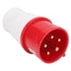 thumbnail image 2 of Conector Industrial ANGGREK Trifásico 5 Pines 3P+N+E Enchufe 380-415V 32A, 2 of 8