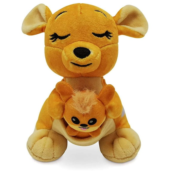 Disney Parks Kangaroo It's a Small World Wishables Plush New with Tag