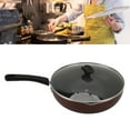 thumbnail image 1 of Non Stick Pan Composite Wood Iron Coated with Lid Kitchen Cookware Stir Fry Pan Multifunctional, 1 of 7