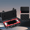 thumbnail image 6 of Waterproof Shockproof Hard Carrying Case, Portable Travel Protective Storage Bag for PS5 Portal Handheld Game Console-Black, 6 of 6