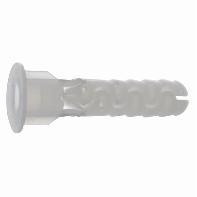 Tornillo y anclaje HILLMAN Sharkie de nailon, 1/4 pulgadas de profundidad x 1-3/16 pulgadas de largo