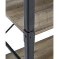 thumbnail image 4 of Urban Industrial Angle Iron 4-Shelf Bookcase, Grey Wash, 4 of 8