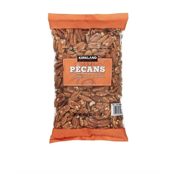 KLS Signature Whole Pecan ZS23 Halves 2 LB Bulk Saving