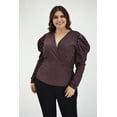 thumbnail image 1 of Blusa Glitter Roman Fashion Tallas Extras 11772 Rosa 36, 1 of 7