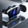 thumbnail image 3 of PRETXORVE Phone Holders For Your Car, Mini Car Electric Mobile Phone Metal Induction Opening/Closing Outlet Navigation Support Bracket, 3 of 8