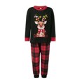 thumbnail image 2 of Family Matching Pajamas Sets Christmas Long Sleeve Tops with Pants, 2 of 9