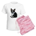 thumbnail image 6 of CafePress - Cute Boston Terrier Women's Light Pajamas - Women's Short Sleeve Print T-Shirt and Pants Light Cotton Pajama Set, 6 of 7