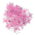 thumbnail image 1 of MasteelfCA 50pcs Simulation Wired Mesh DIY Wedding Craft Decoration Home Decoration (Pink), 1 of 7