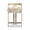 Natural, variant on Millwick 26.5" Low Back Genuine Fur Dark Brown Ash Wood Counter Stool Ash Wood
