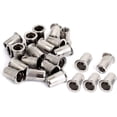 thumbnail image 1 of ORUYROP 50pcs M4 Rivet Nuts Stainless Steel Threaded Rivet Insert Nutsert Rivnuts M4-0.7mm, 1 of 3