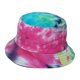 thumbnail image 1 of Sombrero de pesca reversible Sonducket M colorido con efecto tie-dye azul rosa, 1 of 6