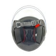 thumbnail image 6 of MMG Motorcycle Open Face Helmet DOT Flip-Up Visor Gloss Black (Medium) Model 28, 6 of 6