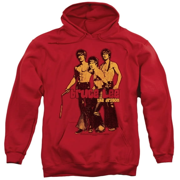 Bruce Lee - Nunchucks - Pull-Over Hoodie - Small
