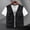 Black, variant on WIZUTIZ Men's Utility Vest Quick Dry Thin Breathable Stand Collar Full-Zip Sleeveless Multi-Pocket Lightweight Summer Outdoor Tops Casual Mountaineering Vest