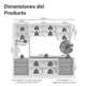 thumbnail image 3 of Cocina Integral Completa Modular Madesa Lux 240cm BG 08, 3 of 5