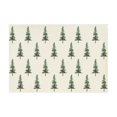 thumbnail image 2 of Winter Christmas Tree Placemats 12x18 Inches Christmas Holiday Table Mats For Party Kitchen Dining Room Decoration, 2 of 6