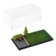 thumbnail image 3 of Vitrina de coche fundido a presión a escala 1/64 con cubierta de acrílico, escena de estacionamiento de coches de colección para decoración de adornos escena de verano, 3 of 8