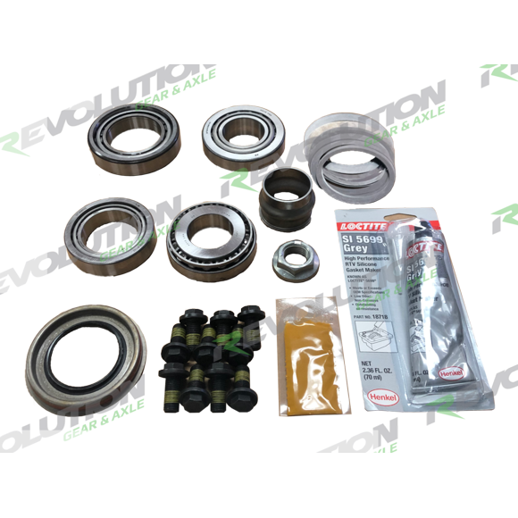 Revolution Gear and Axle Differential Ring and Pinion Installation Kit 35-2071 DANA 44/210 Millimeter JL Style Front Axle