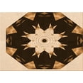 thumbnail image 1 of Ahgly Tapis Rectangulaire Lavable en Machine Intérieur Rouge Nuit, 2 Pieds x 4 Pieds, 1 of 7
