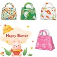 thumbnail image 7 of Easter Handbag Clear Printing Felt Cute Carrot Rabbit Pattern DIY Candy Packing Tote Bag Home Decor, 7 of 7