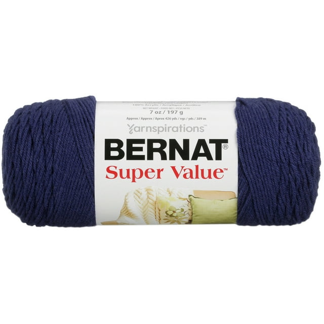 Bernat® Fil Super Value™, Acrylique #4 Moyen, 7oz/197g, 426 Yards