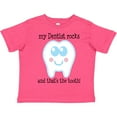 thumbnail image 3 of Inktastic Dentist Rocks Tooth Boys or Girls Toddler T-Shirt, 3 of 5