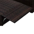 thumbnail image 5 of vidaXL 2 Piece Garden Lounge Set with Cushions Poly Rattan Brown, 5 of 5
