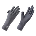 thumbnail image 1 of Guantes de Protección Solar Perfecl para Mujer Antideslizantes para Conducir Verano Gris Oscuro, 1 of 8