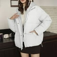 thumbnail image 6 of Fewfanhot Women Winter Clothes Puffer Jacket Winter Warm Coats Hooded Quilted Jackets with Hood, 6 of 9