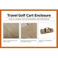thumbnail image 5 of Classic Accessories Fairway Travel Golf Cart Short Roof Enclosure - Khaki, 5 of 12