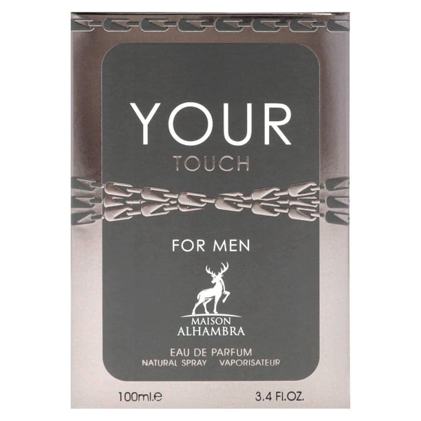 Your Touch by Maison Alhambra for Men - 3.4 oz EDP Spray