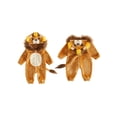 thumbnail image 2 of RUINIXCW Toddler Baby Lion/Horse Cosplsy Zip Front Plush Long Sleeve Hooded Jumpsuit, 2 of 8