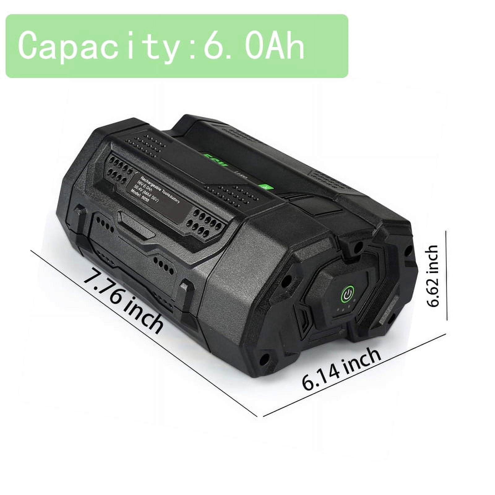 2pack 56V 7500mAh Replacement Battery for 56V BA2800 BA4200 BA1400, Lithium Ion Battery Compatible with All Power 56V CS1604 CS1804 CS1403 HT2400 LB6504 LB5804 LB6500 LB4800 HTA2000 PH1400 Tools