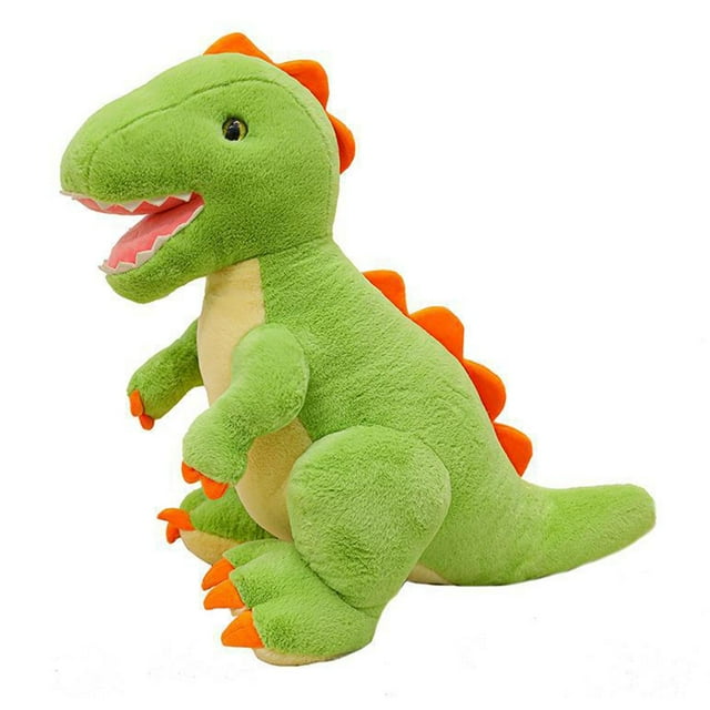 Bewildely Juego de figuras de dinosaurios de peluche, educativo y entretenido, Kbibck, lindos juguetes de peluche de dinosaurios. Animales de peluche y juguetes de peluche