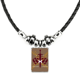 thumbnail image 1 of edad media espada soccer league totem collar a mano colgante de cuerda de cuero Unbranded M, 1 of 3