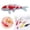D, variant on 1Pack Miniature Koi Fish Figurines Fake Goldfish Decorations for DIY Fish Tank Dollhouse Miniature Garden Realistic Carp Statues for Creative Landscaping, Red
