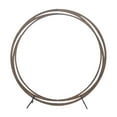 thumbnail image 6 of Efavormart 8ft Natural Brown Wood DIY Round Wedding Arch Backdrop Stand, Rustic Photo Backdrop Stand, 6 of 10
