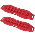 thumbnail image 4 of 2Pcs Universal Traction Boards Pad Recovery Tracks Mat Sand Mud Snow Tire LadderRed, 4 of 20
