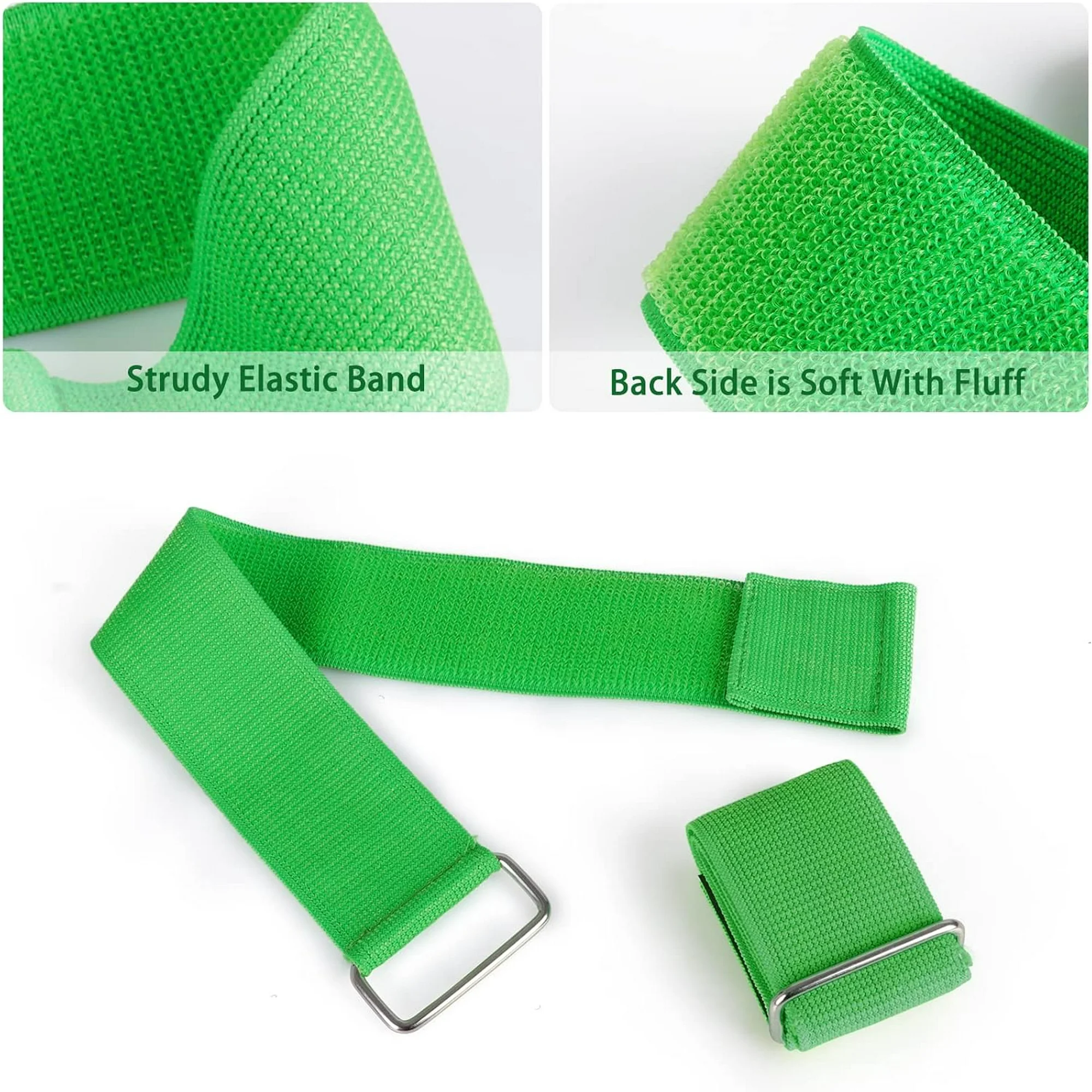 12 Pcs 3 Legged Race Bands Elastic Tie Kids Outdoor Teamwork Game Adults Family Carnival