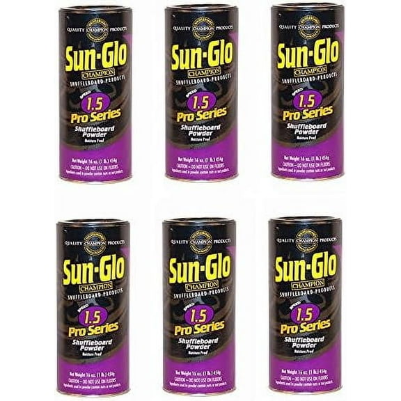 6 Pack #1.5 Speed Shuffleboard Powder Wax$$Sport & Recreation Other