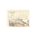 thumbnail image 4 of Historic Map - Middle East Dynasty Comparisons - Drioux 1882 - Vintage Wall Art, 4 of 4