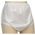 thumbnail image 2 of Sani-Pant Moisture Proof Pull-on Cover Ups Medium, White, Unisex, 30'' to 36'' Waist, Reusable, 2 of 2