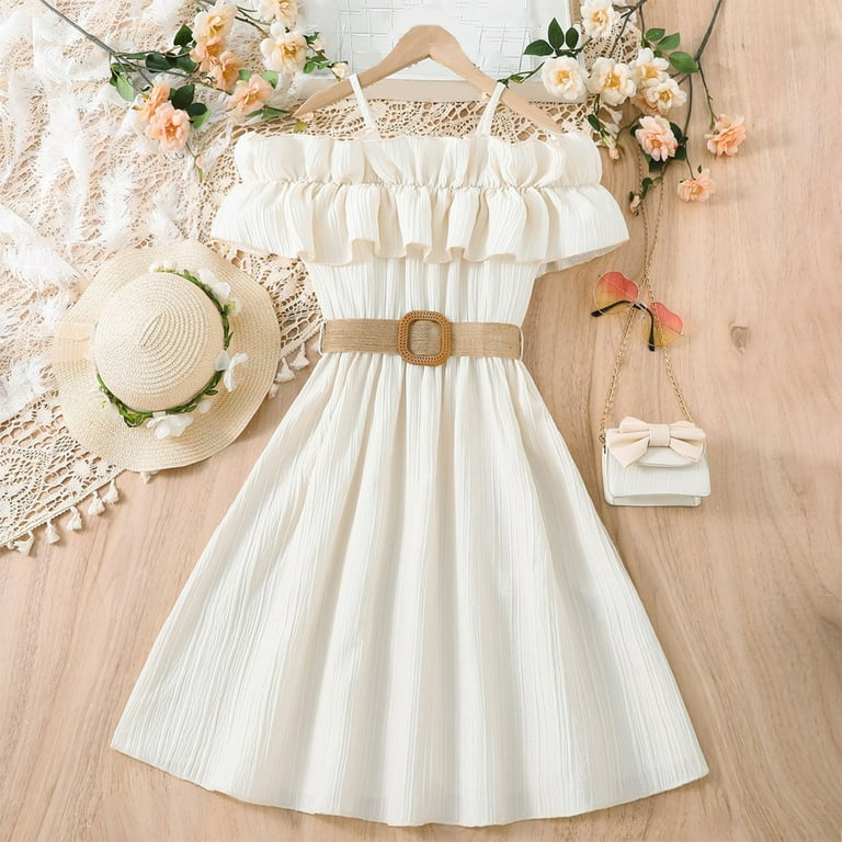 slim fit dress slacks Boho Flower Girl Dress – Flowy Sleeves Chiffon Gown for Weddings main image 0