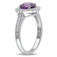 thumbnail image 3 of Everly Women's Amethyst Sterling Silver Ring, 3 of 6