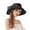 Black, variant on Prolriy Kenntucky Derby Hats for Women Summer Dress Hat Wide Leaf Flower Bridal Shower Hat Sun Hats Beach Hat Sun Hats for Women Fascinators Hats for Women Beige