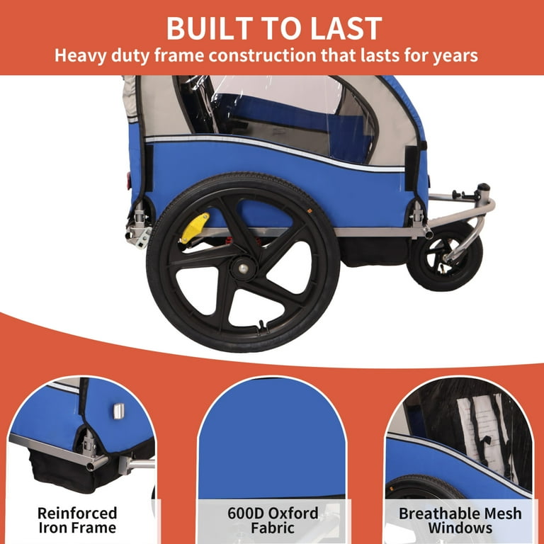 Pull behind bike seat hot sale