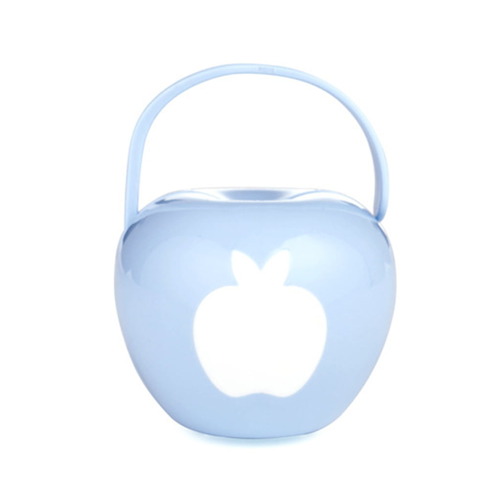 Portable Baby Apple Shaped Soother Pacifier Dummy Storage Case Box Holder one 