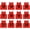 Red13-24, variant on YOUI-GIFTS RE-HUO 12 Pack Numbered(13-24) Scrimmage Vests/Sport Pinnies/Training Bibs for Basketball ,Soccer ,Volleyball and Baseball