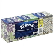 Kleenex Facial Tissues, White, 80 Sheets/Box, 3 Ct